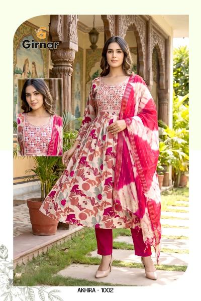 Girnar akhira vol 1 women kurti wholesaler